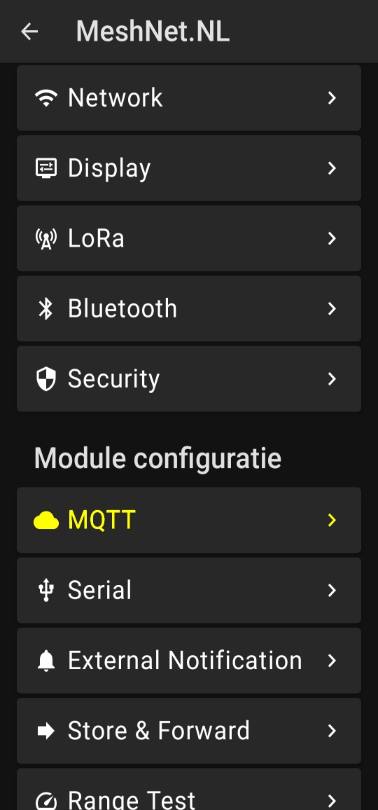 Meshtastic Nederland - MQTT Broker Instellingen (1)