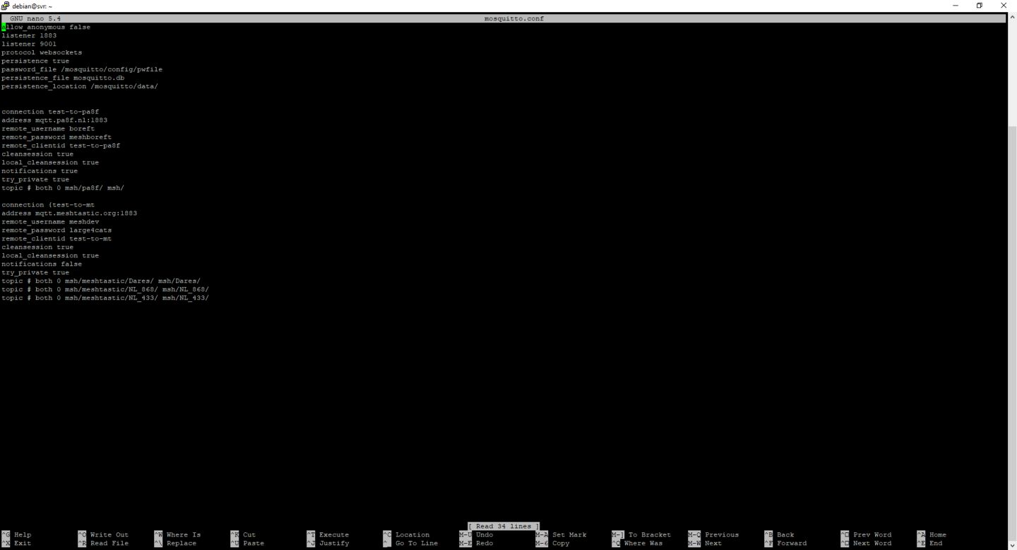 Setup MQTT Bridge - Meshtastic Nederland Community